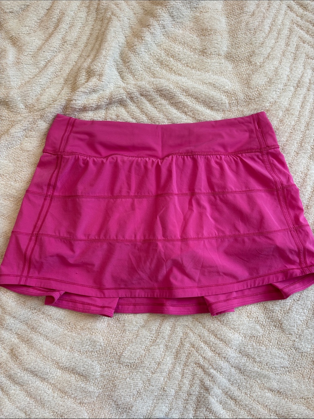 Lulu hot pink tennis skort